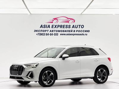 Audi Q3, 2022 г., белый, 24 000 км Audi 奥迪Q3, 2022 г., белый, 25 700 км