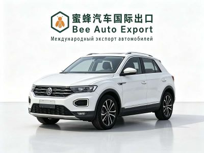 Volkswagen T-Roc, 2022 г., белый, 18 500 км Volkswagen T-Roc 2022 280TSI DSG одна ведущая ось Комфорт PLUS