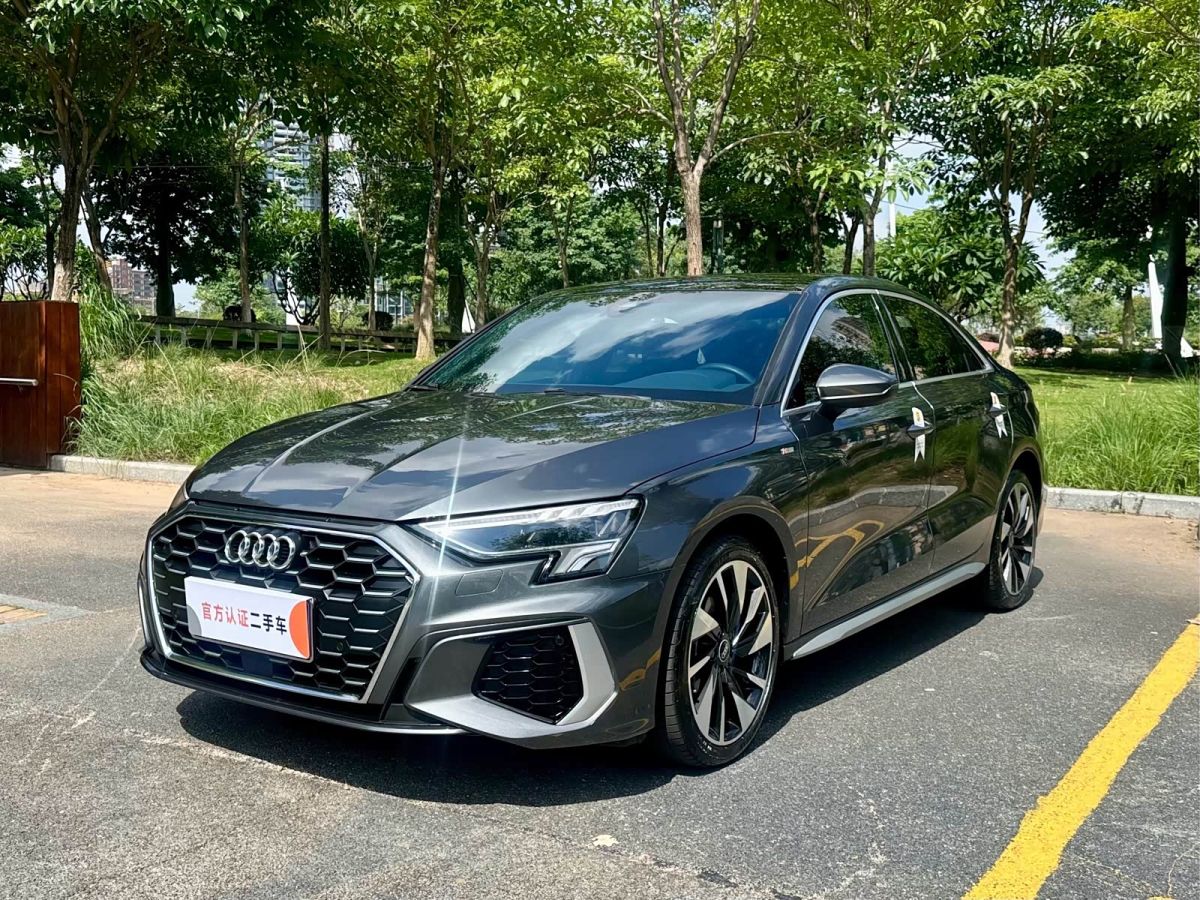 Audi A3, 2023 г., синий, 20 000 км