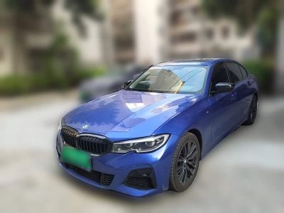 BMW 3 серия, 2022 г., синий, 28 000 км BMW 3 серия 2022 325Li пакет M Sport, исполнение «Ночь»