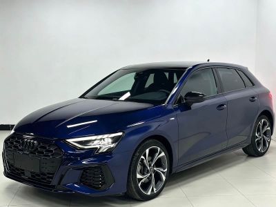 Audi A3, 2023 г., синий, 53 000 км