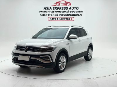 Volkswagen T-Cross, 2021 г., красный / фиолетовый, 37 000 км Volkswagen T-Cross 2022 280TSI DSG Комфорт