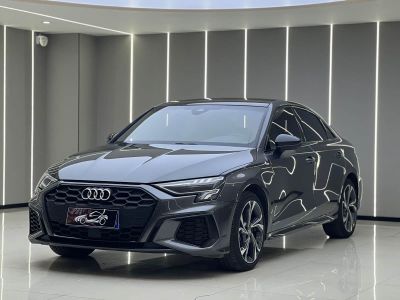 Audi A3, 2023 г., серебристый / серый, 59 000 км