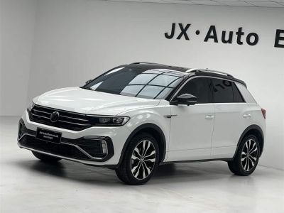 Volkswagen T-Roc, 2022 г., белый, 49 000 км Volkswagen T-Roc 2022 280TSI DSG одна ведущая ось R-Line Pro PLUS