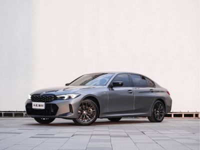 BMW 3 серия, 2023 г., серебристый / серый, 48 000 км BMW 3 серия 2023 330Li пакет M Sport, исполнение «Ночь»
