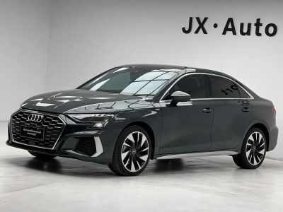 Audi A3, 2023 г., зелёный, 13 000 км