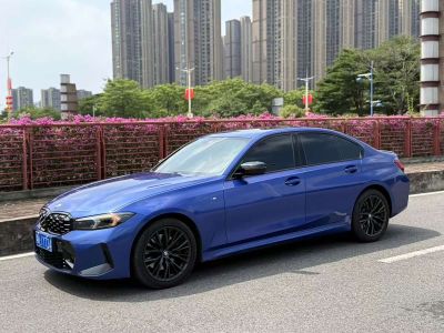 BMW 3 серия, 2023 г., серебристый / серый, 48 000 км BMW 3 серия 2024 330i пакет M Sport, исполнение «Ночь»
