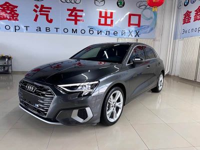 Audi A3, 2023 г., серебристый / серый, 17 000 км