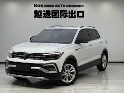 Volkswagen T-Cross, 2021 г., красный / фиолетовый, 37 000 км Volkswagen T-Cross 2021 1.5L Автомат Комфорт