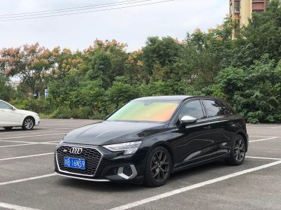 Audi A3, 2021 г., чёрный, 70 000 км