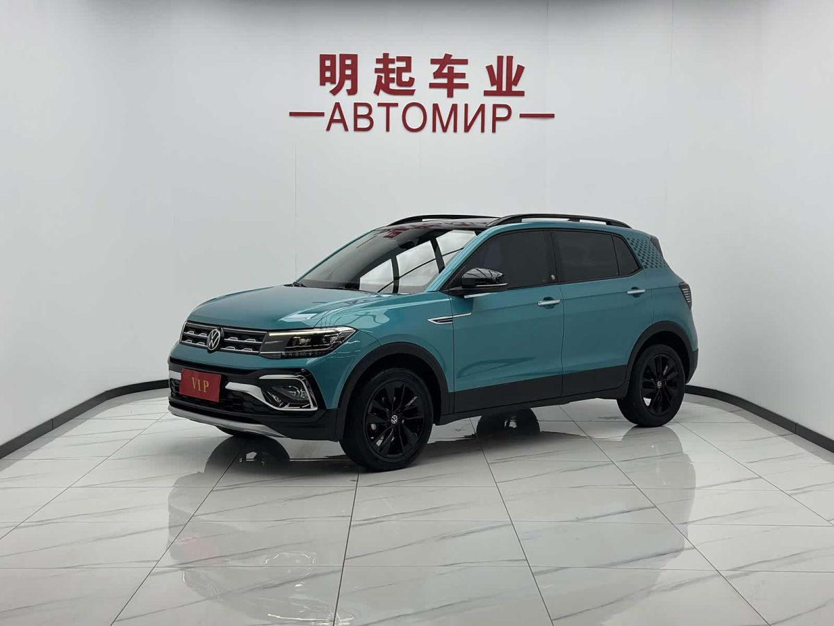 Volkswagen T-Cross, 2022 г., зелёный, 28 000 км Volkswagen T-Cross 2023 280TSI DSG Люкс