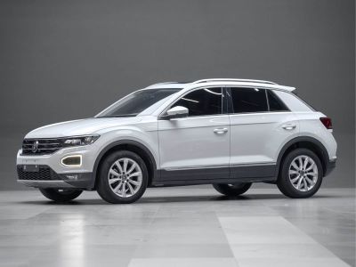Volkswagen T-Roc, 2022 г., белый, 28 000 км Volkswagen T-Roc 2022 280TSI DSG одна ведущая ось Элита PLUS