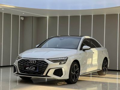 Audi A3, 2022 г., белый, 62 000 км
