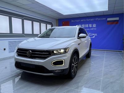 Volkswagen T-Roc, 2022 г., белый, 49 000 км Volkswagen T-Roc 2022 280TSI DSG одна ведущая ось Комфорт PLUS