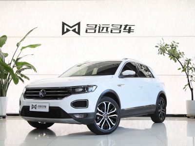 Volkswagen T-Roc, 2022 г., белый, 30 000 км Volkswagen T-Roc 2021 280TSI DSG одна ведущая ось Комфорт Чжилянь версия