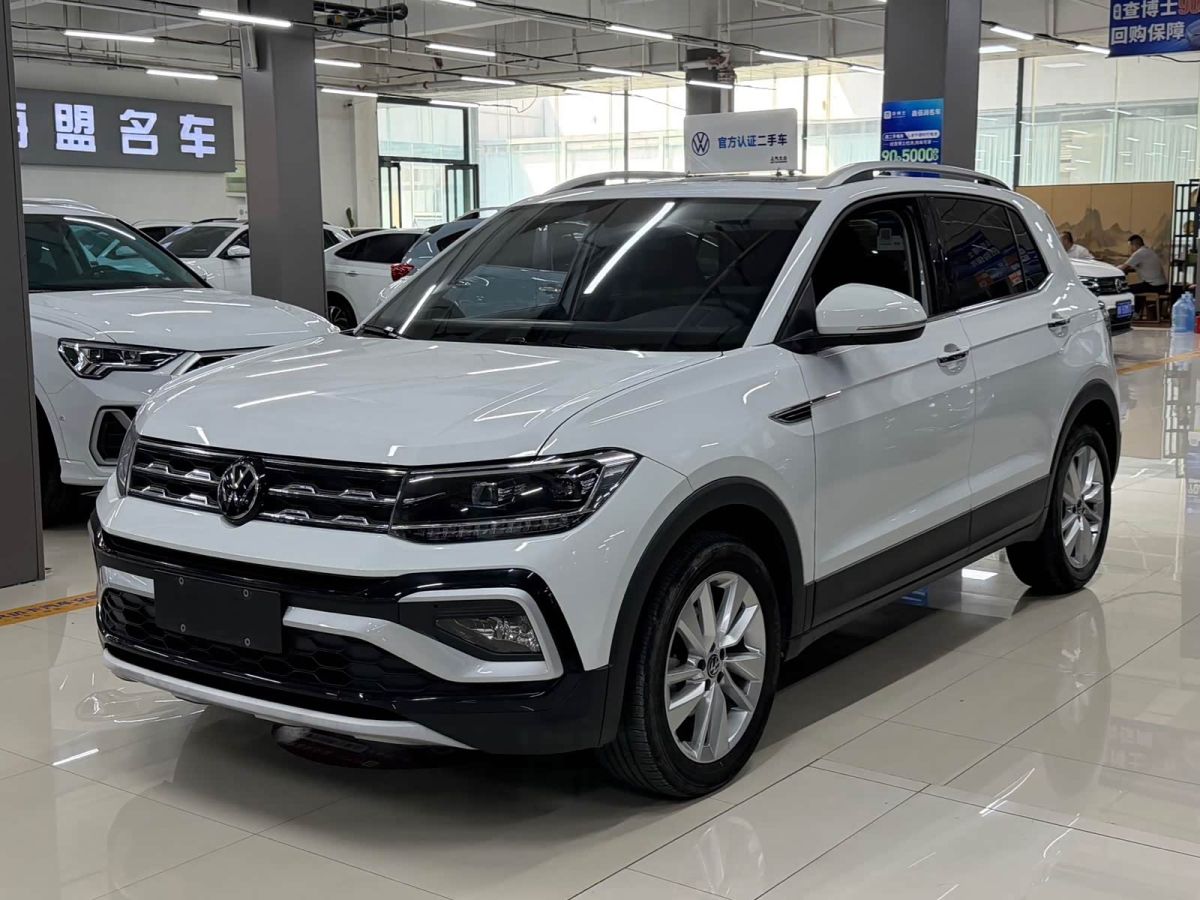 Volkswagen T-Cross, 2023 г., белый, 15 000 км Volkswagen T-Cross 2023 1.5L Автомат Комфорт