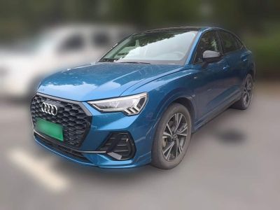 Audi 奥迪Q3 Sportback, 2022 г., синий, 30 300 км