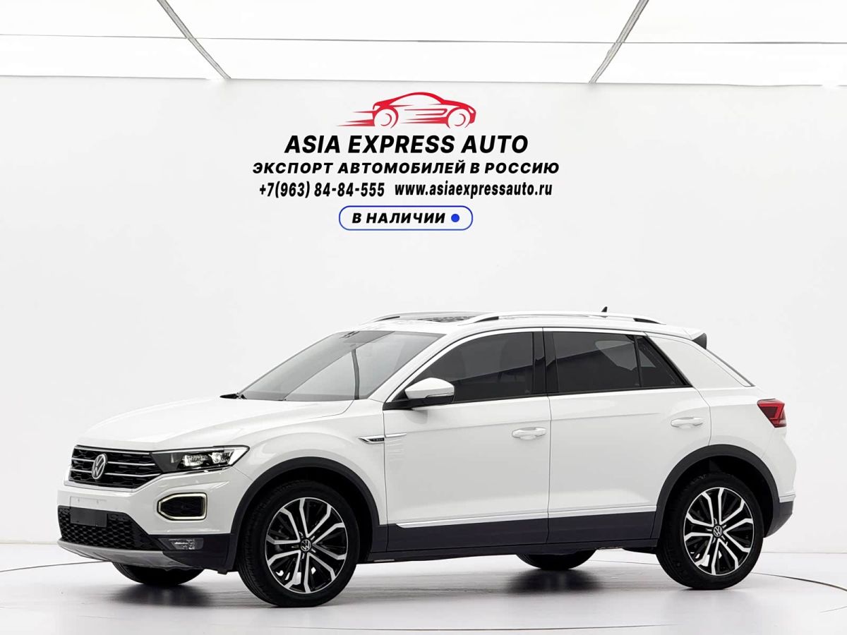 Volkswagen T-Roc, 2022 г., белый, 31 600 км Volkswagen T-Roc 2022 280TSI DSG одна ведущая ось Комфорт PLUS