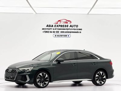 Audi A3, 2022 г., зелёный, 15 000 км