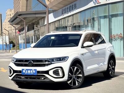 Volkswagen T-Roc, 2023 г., белый, 30 000 км Volkswagen T-Roc 2023 300TSI DSG одна ведущая ось Чэньгуан версия