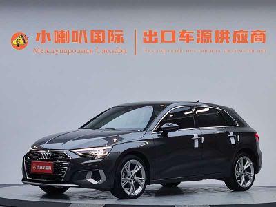Audi A3, 2023 г., серебристый / серый, 36 000 км