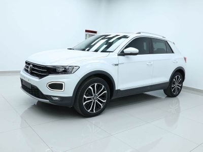 Volkswagen T-Roc, 2022 г., белый, 39 000 км Volkswagen T-Roc 2022 280TSI DSG одна ведущая ось Комфорт PLUS