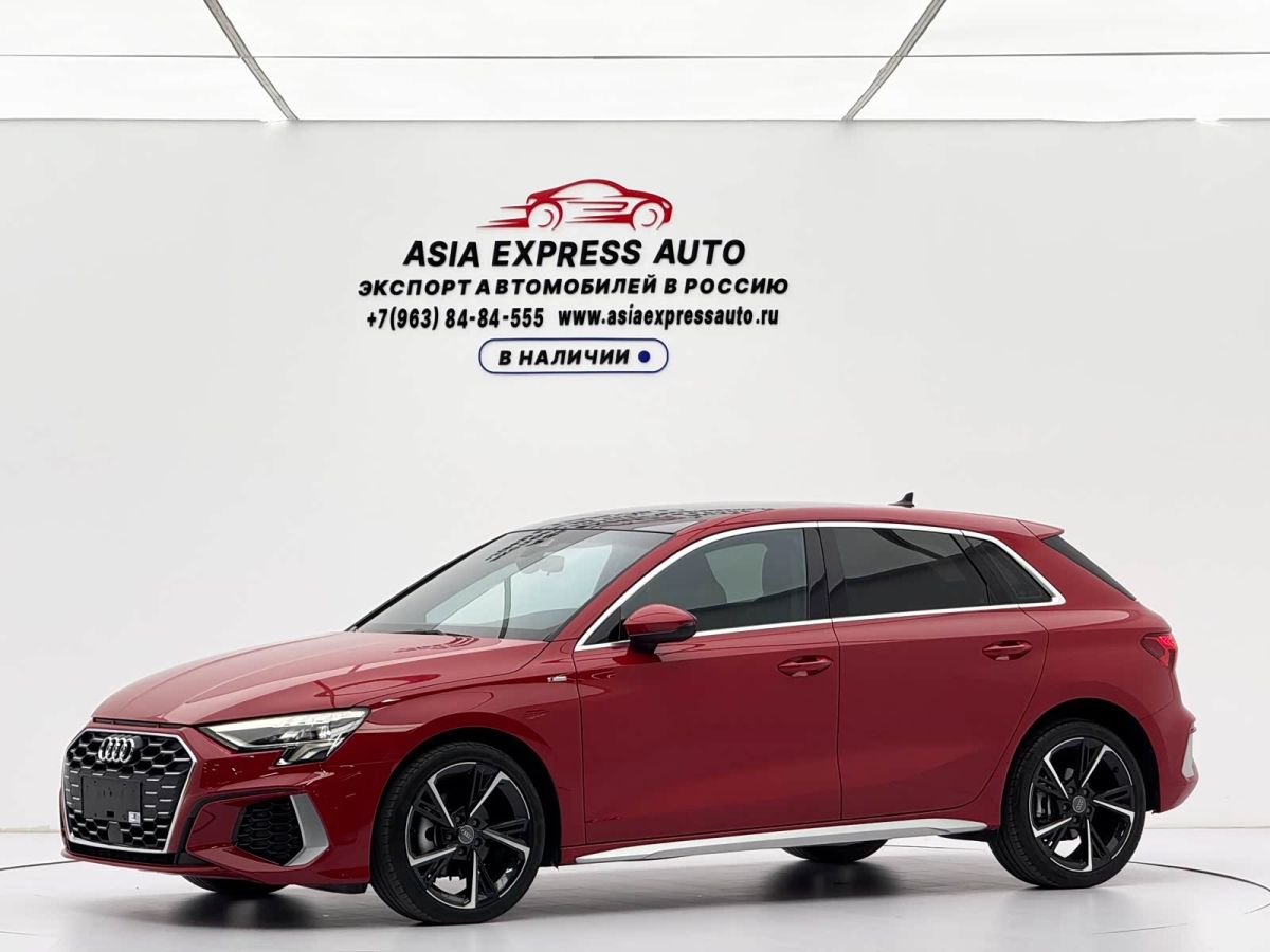 Audi A3, 2022 г., красный / фиолетовый, 39 000 км Audi A3, 2022 г., красный / фиолетовый, 39 000 км