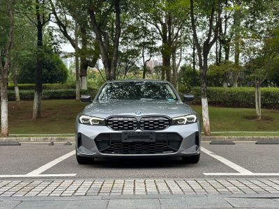 BMW 3 серия, 2023 г., серебристый / серый, 48 000 км BMW 3 серия 2023 325Li пакет M Sport, исполнение «Ночь»