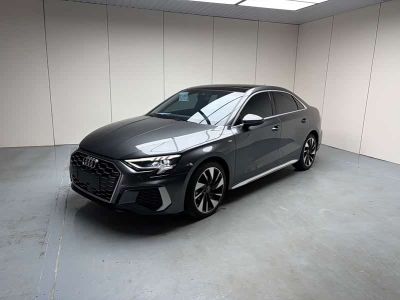 Audi A3, 2023 г., серебристый / серый, 17 000 км