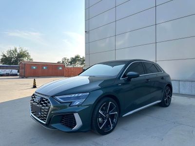 Audi A3, 2023 г., зелёный, 16 000 км
