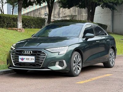 Audi A3, 2022 г., зелёный, 26 000 км