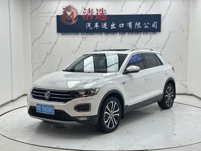 Volkswagen T-Roc, 2022 г., белый, 39 000 км Volkswagen T-Roc 2022 280TSI DSG одна ведущая ось Комфорт PLUS