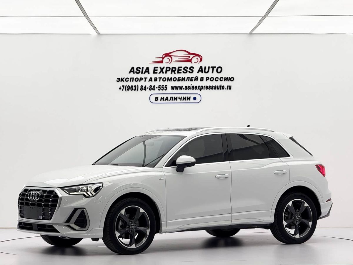 Audi Q3, 2022 г., белый, 36 000 км Audi 奥迪Q3, 2022 г., белый, 36 000 км