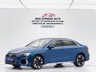 Audi A3, 2023 г., синий, 30 700 км