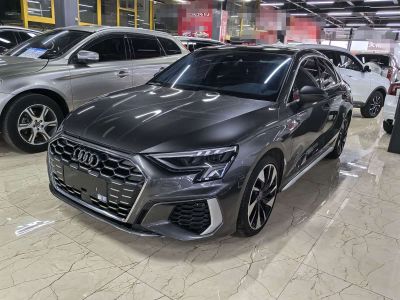 Audi A3, 2023 г., серебристый / серый, 47 000 км