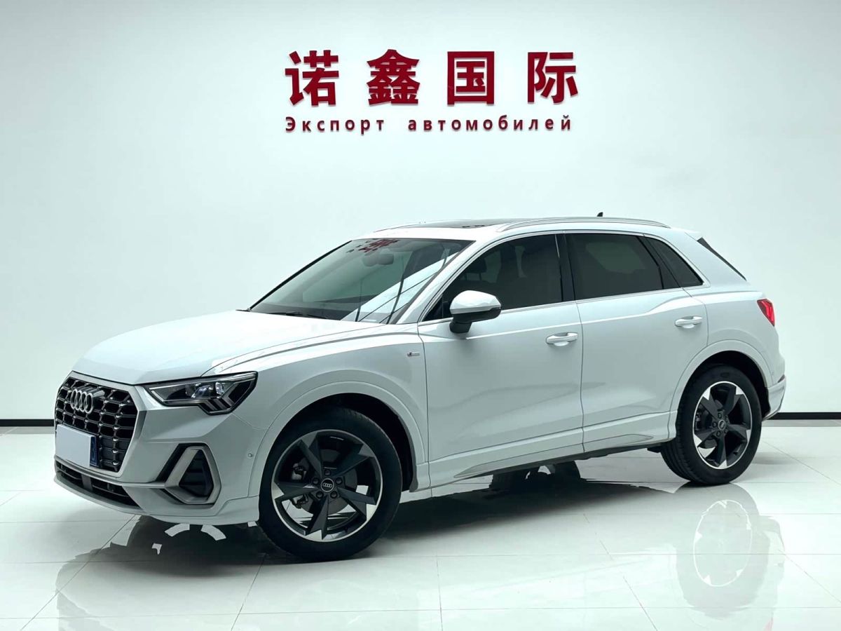 Audi 奥迪Q3, 2022 г., белый, 35 000 км