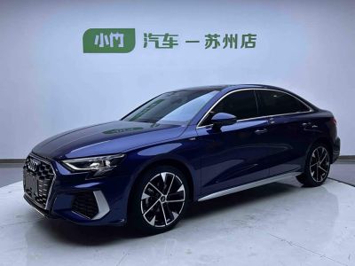 Audi A3, 2023 г., синий, 25 000 км