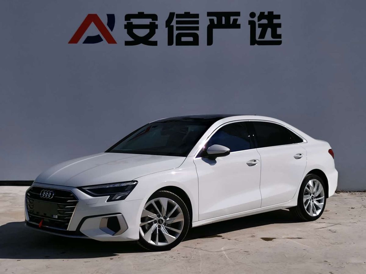 Audi A3, 2022 г., белый, 24 000 км