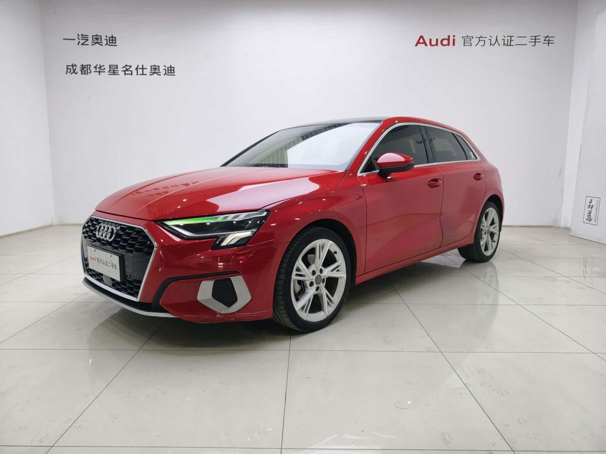 Audi A3, 2021 г., красный / фиолетовый, 58 100 км Audi A3, 2021 г., красный / фиолетовый, 58 100 км