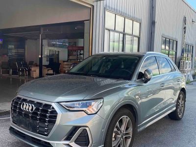 Audi 奥迪Q3, 2022 г., зелёный, 49 400 км