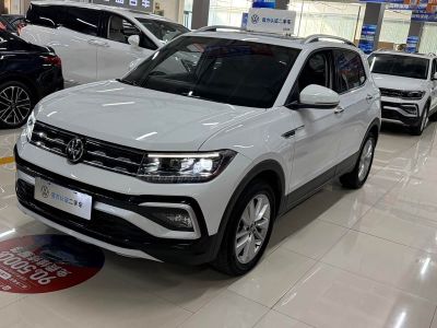 Volkswagen T-Cross, 2022 г., красный / фиолетовый, 35 000 км Volkswagen T-Cross 2023 280TSI DSG Комфорт