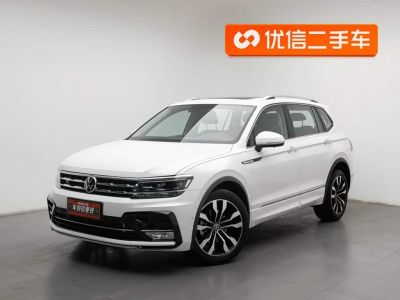 Volkswagen Tiguan L PHEV, 2024 г., белый, 64 000 км Volkswagen Tiguan L 2021 380TSI автомат полный привод R-Line комплектация «Юэсян» 7 мест