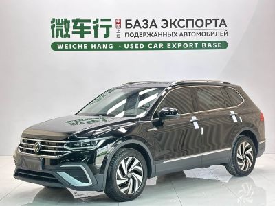 Volkswagen Tiguan L, 2023 г., чёрный, 48 000 км Volkswagen Tiguan L 2023 280TSI автомат одна ведущая ось ограниченная серия «Чаочуан»