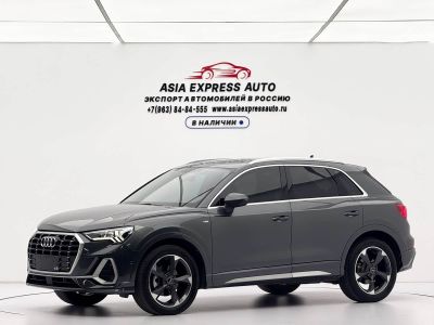 Audi Q3, 2023 г., серебристый / серый, 28 000 км Audi 奥迪Q3, 2023 г., серебристый / серый, 34 000 км