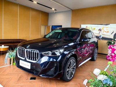 BMW X1, 2024 г., синий, 10 500 км BMW X1 2024 xDrive25Li пакет M Sport