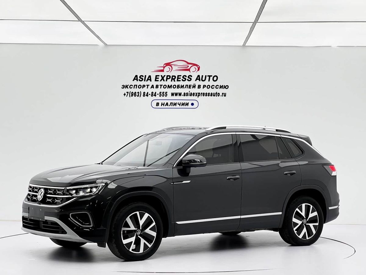 Volkswagen Tayron, 2023 г., чёрный, 8 000 км Volkswagen Tayron 2023 280TSI одна ведущая ось комплектация «Люкс Plus», исполнение «Цзиньцзе»