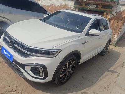 Volkswagen T-Roc, 2024 г., белый, 29 500 км Volkswagen T-Roc 2025 второе обновление 300TSI DSG одна ведущая ось Чэньгуан версия