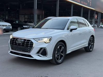 Audi 奥迪Q3, 2022 г., белый, 50 000 км