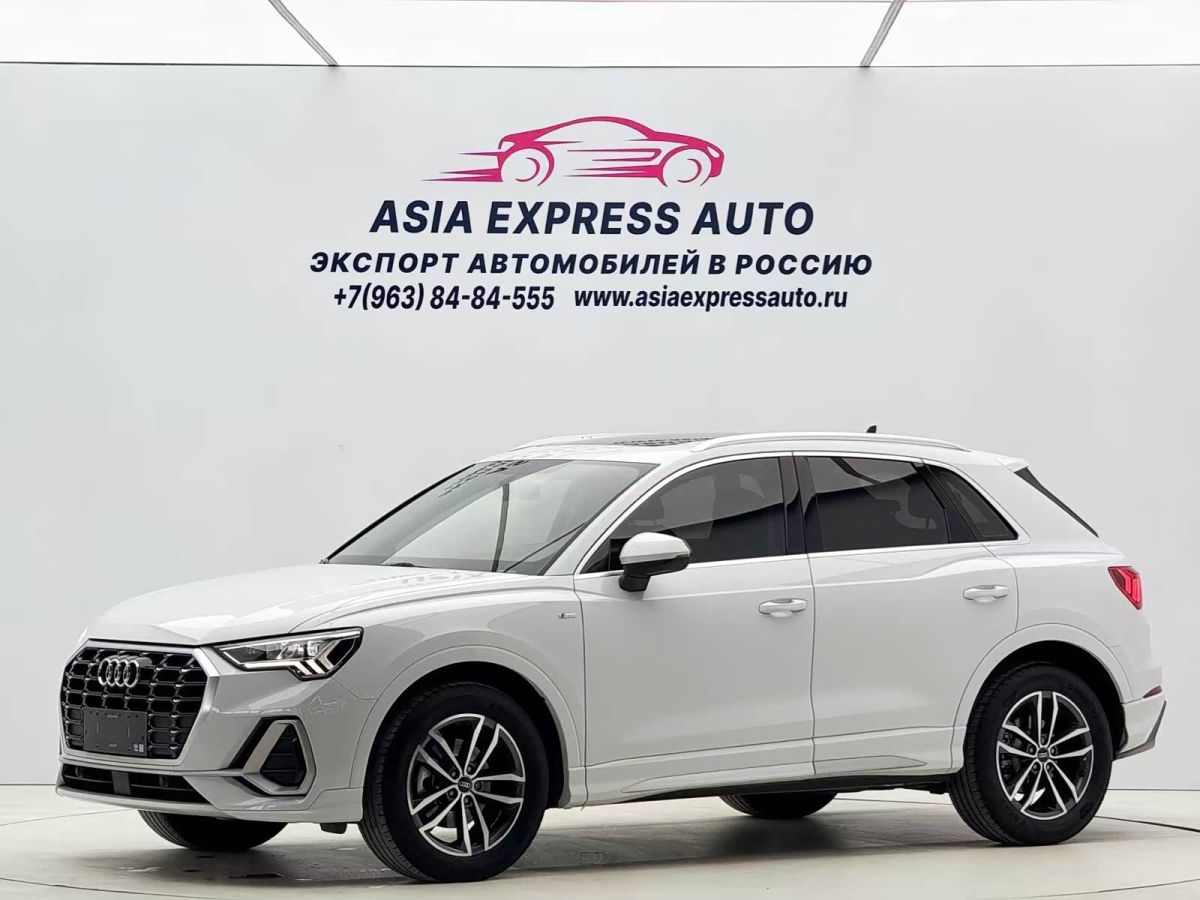 Audi 奥迪Q3, 2022 г., белый, 40 000 км