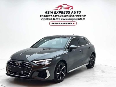 Audi A3, 2022 г., серебристый / серый, 33 000 км